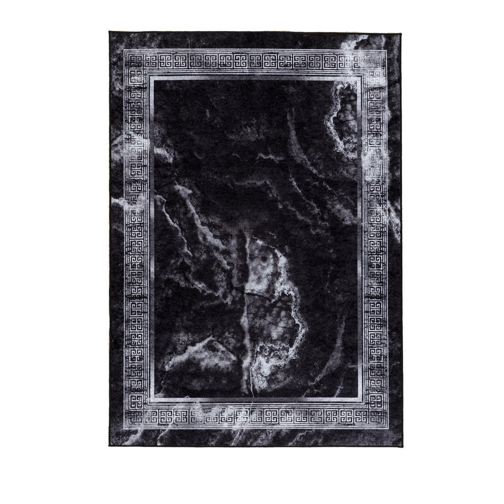 Thumbnail - rugsX Teppich, Schwarz, Textil, Rechteckig, 160x220 cm, Teppiche & Böden, Teppiche, Moderne Teppiche