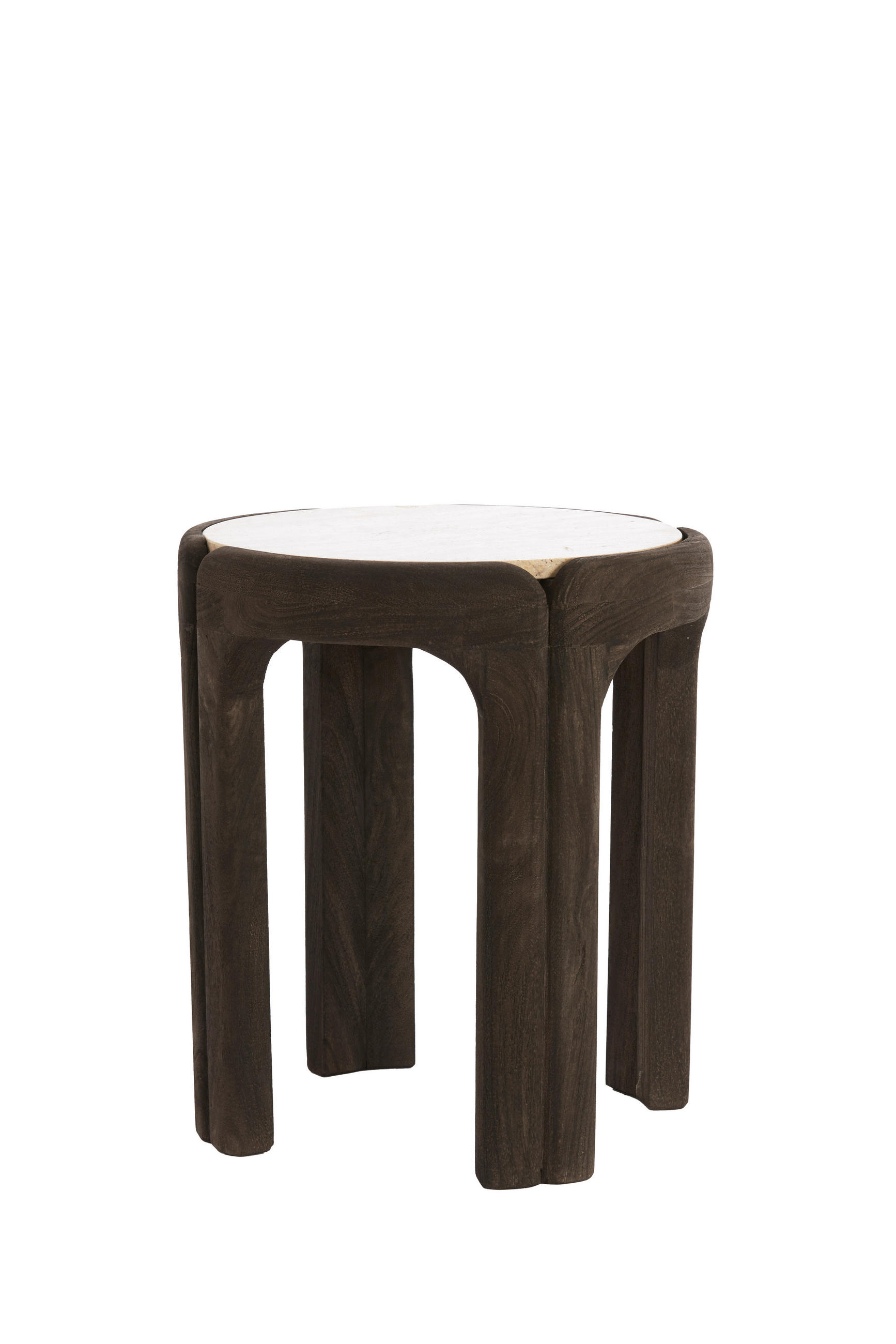 BEISTELLTISCH Ali Grau 45/45/50 cm - Grau, Holz (45/45/50cm) - Light & Living