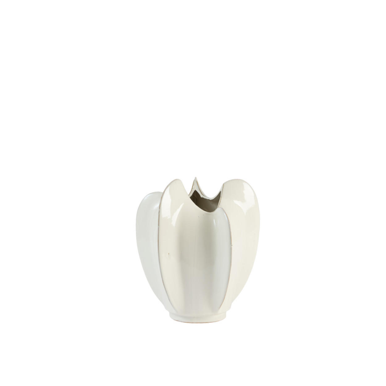 Light & Living Vase Weiß 34 cm