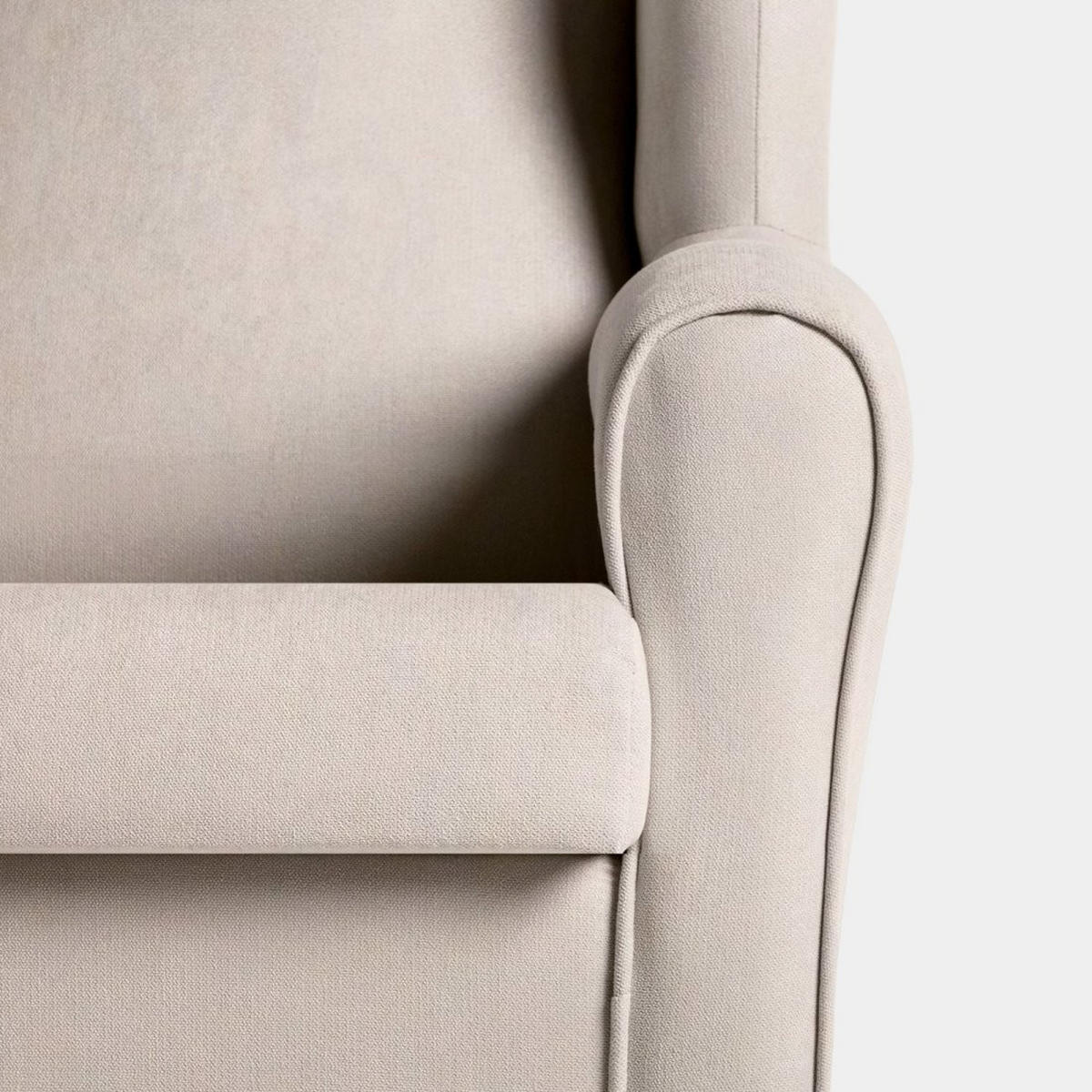 LESESESSEL Isabela Beige 76 cm x 101 cm - Beige, Textil (76/101/87cm) - Klast Home