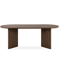 ESSTISCH FABER - Walnussfarben, Holzwerkstoff (90/204/75cm) - KONSIMO®