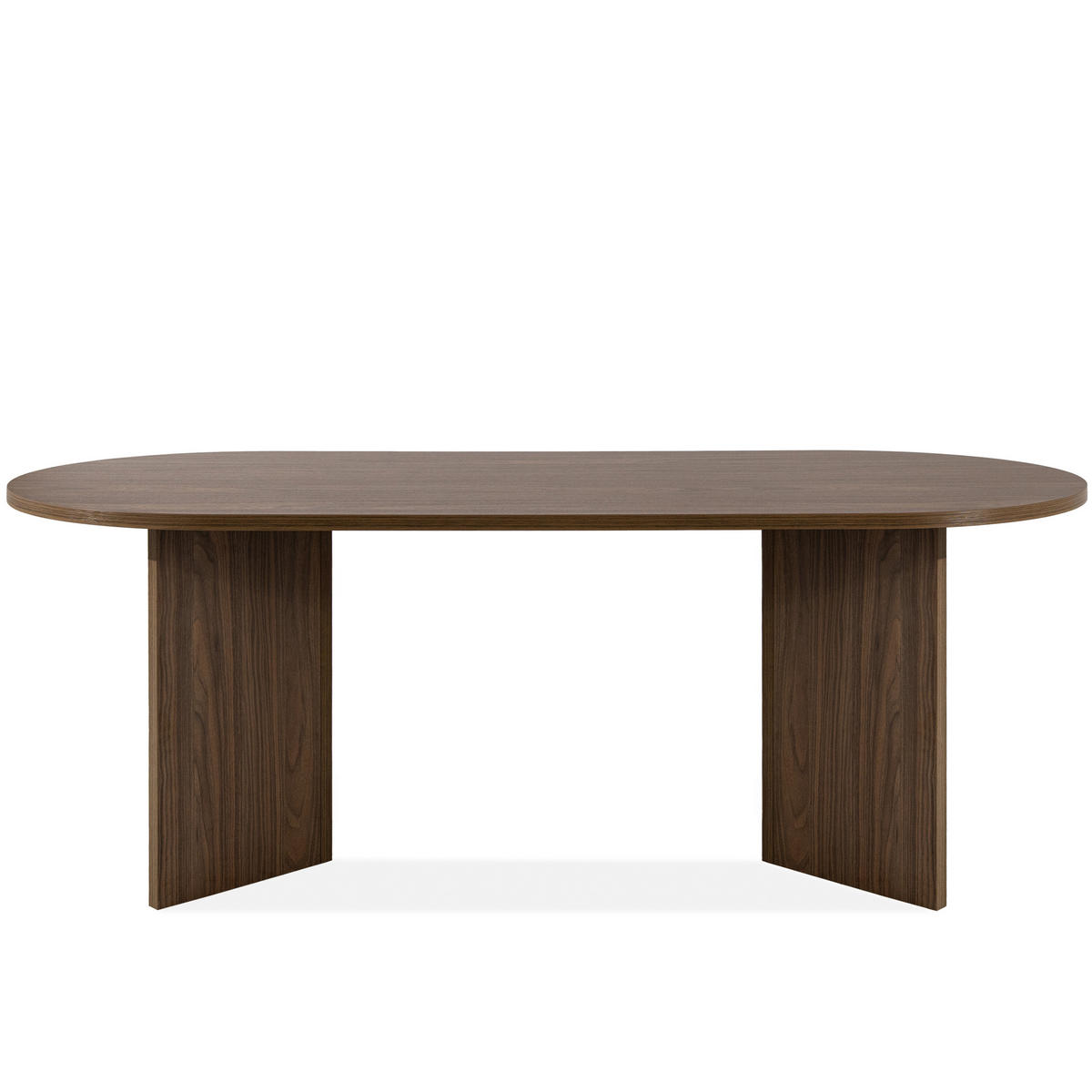 ESSTISCH FABER - Walnussfarben, Holzwerkstoff (90/204/75cm) - KONSIMO®