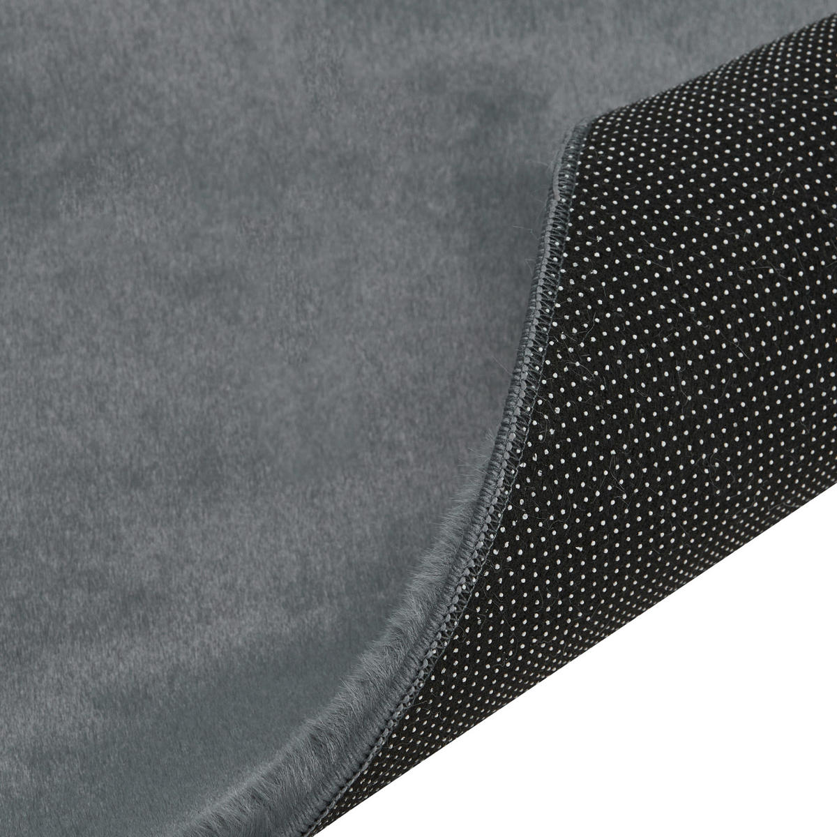 KOBEREC Tmavě šedý 160/230 cm Tangra - šedá/tmavě šedá, plast (160/230cm) - Beliani
