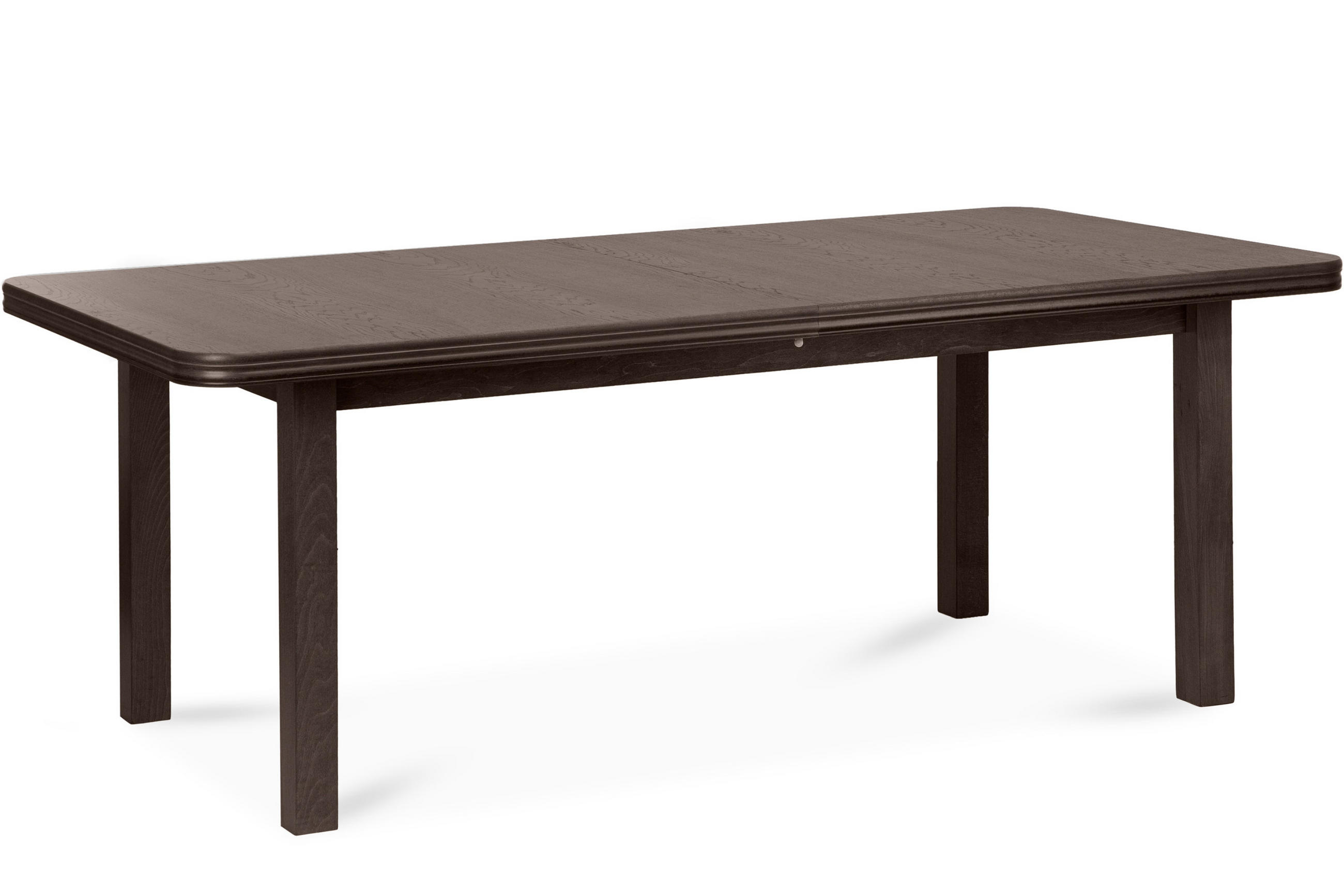 ESSTISCH COSPE ausziehbar bis 300cm, Walnuss dunkel - Walnussfarben, Holz (200/77/100cm) - KONSIMO®