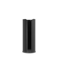 TOILETTENROLLEN-SPENDER, Matt Black, für 3 Rollen - Schwarz, Metall (13.2/32.1/13.2cm) - Brabantia