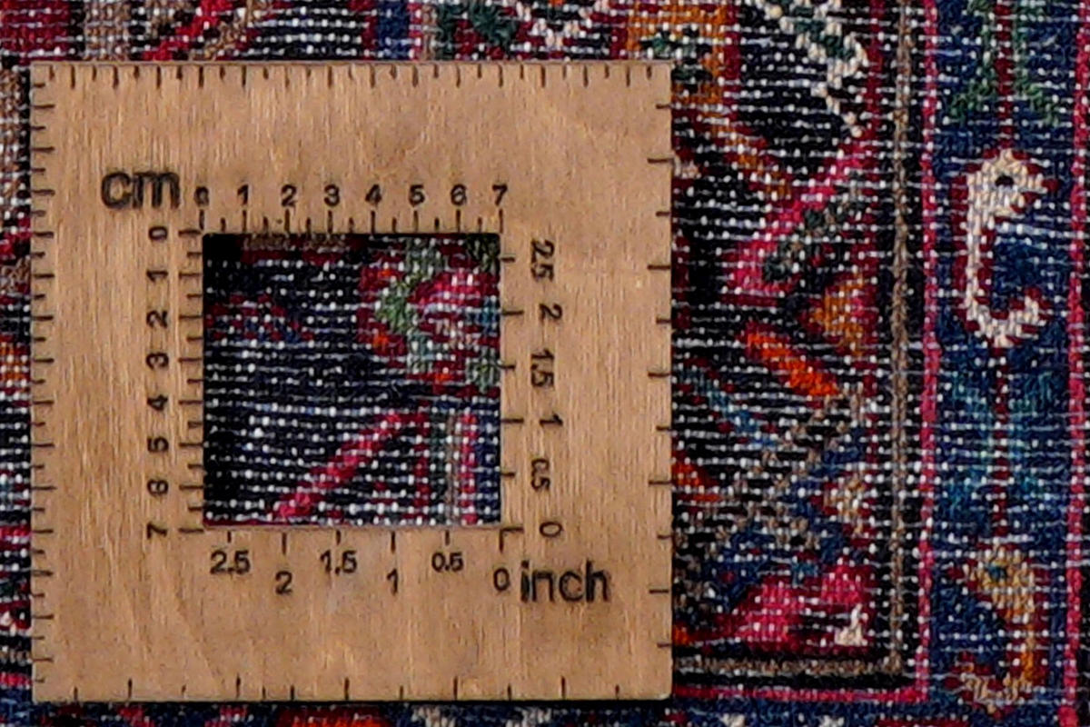 ORIENTTEPPICH handgeknüpft Assadabad Rot 240/139 cm Schurwolle - Rot, Textil (139/240cm) - Looma