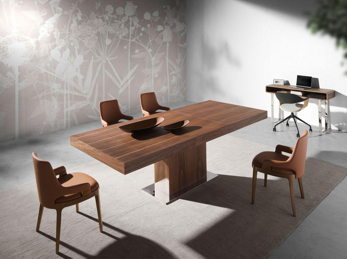 STUHL , Braun, Walnuss 51/ 58/ 79 cm - Nussbaumfarben/Walnussfarben, Holz/Kunststoff (51/79/58cm) - ANGEL CERDA