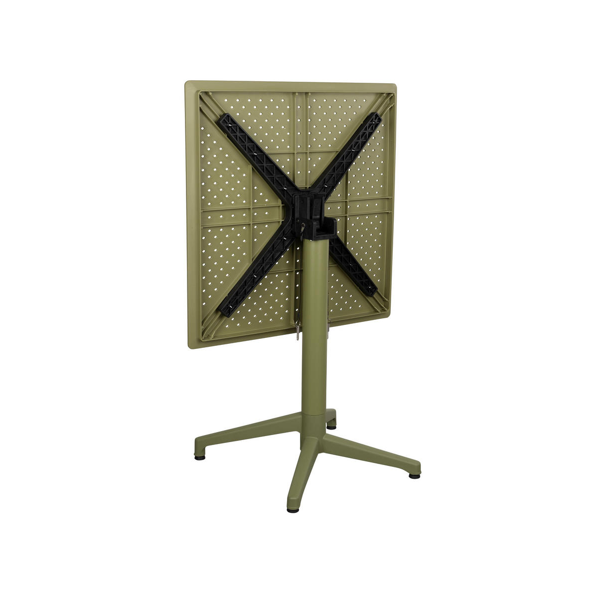 BISTROTISCH George Bistrotisch Grün - Grün, Kunststoff (70/70/76cm) - Housecraft Living