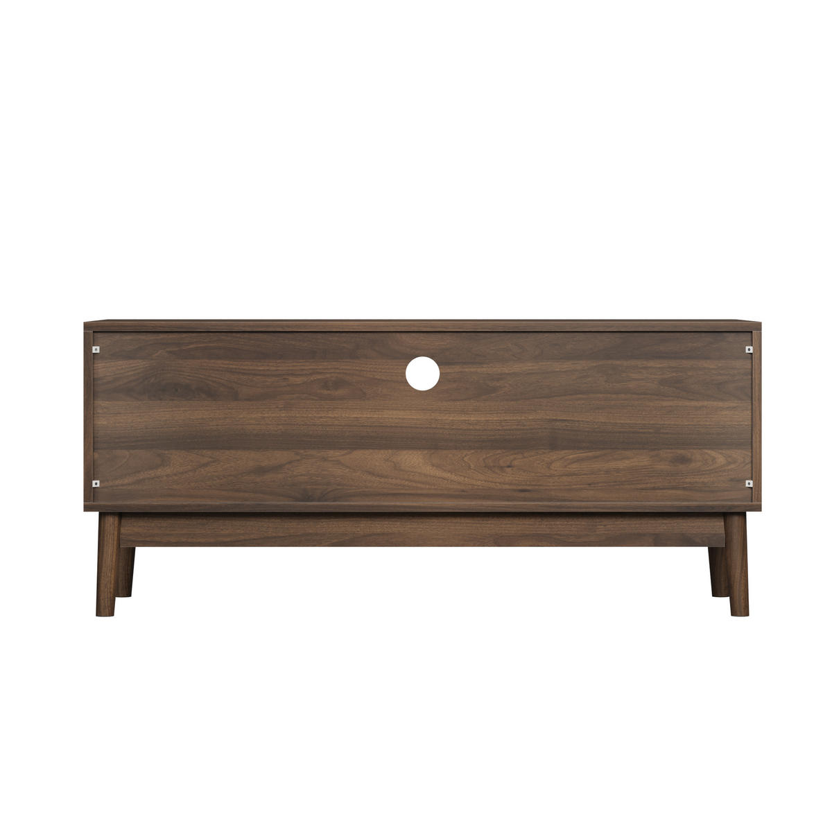 TV-ELEMENT 110/40/48 cm Walnuss mit Stauraum - Nussbaumfarben, Holz (110/48/40cm) - Oxeza