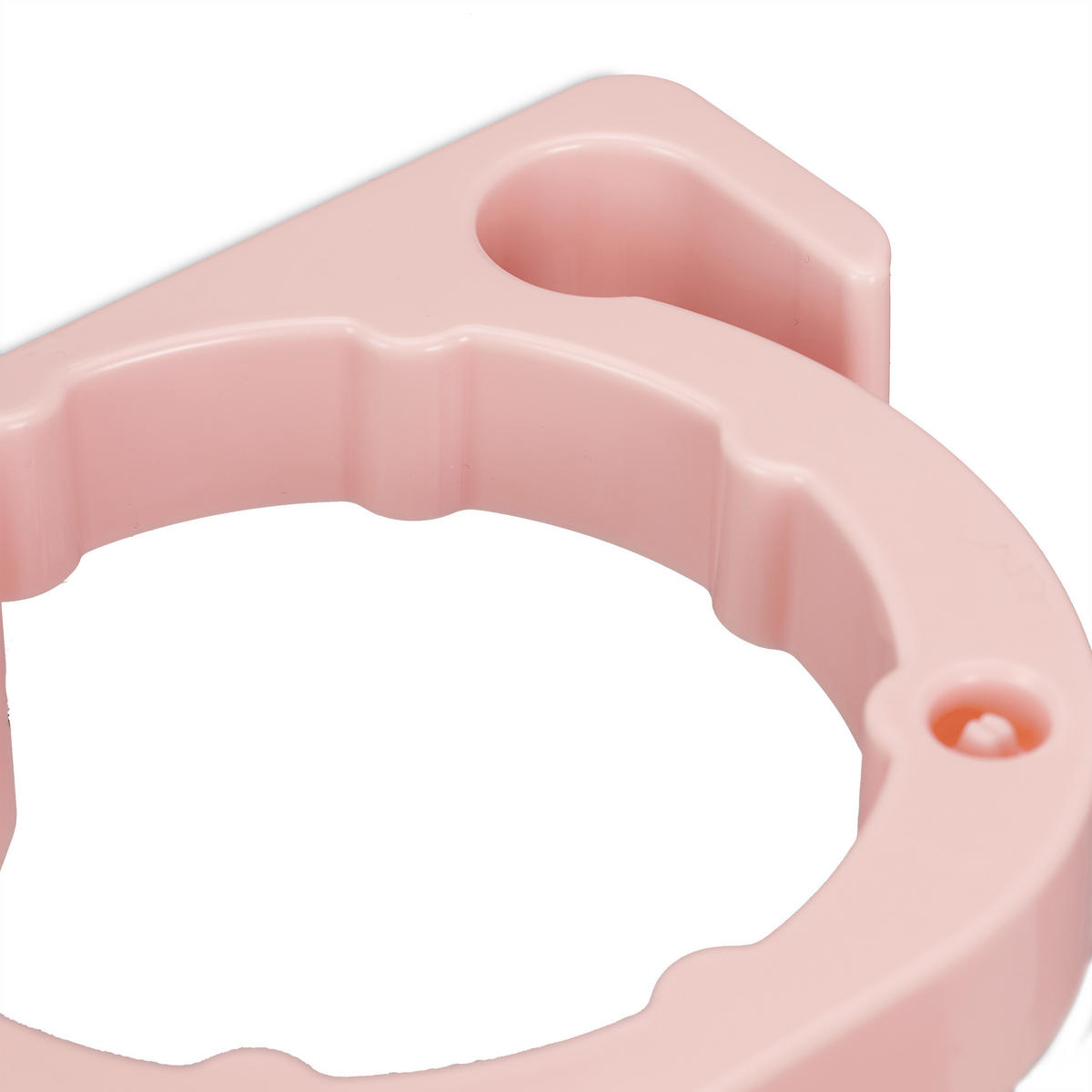 FÖHN-HALTERUNG - Rosa, Kunststoff (30/9/10.5cm) - Relaxdays