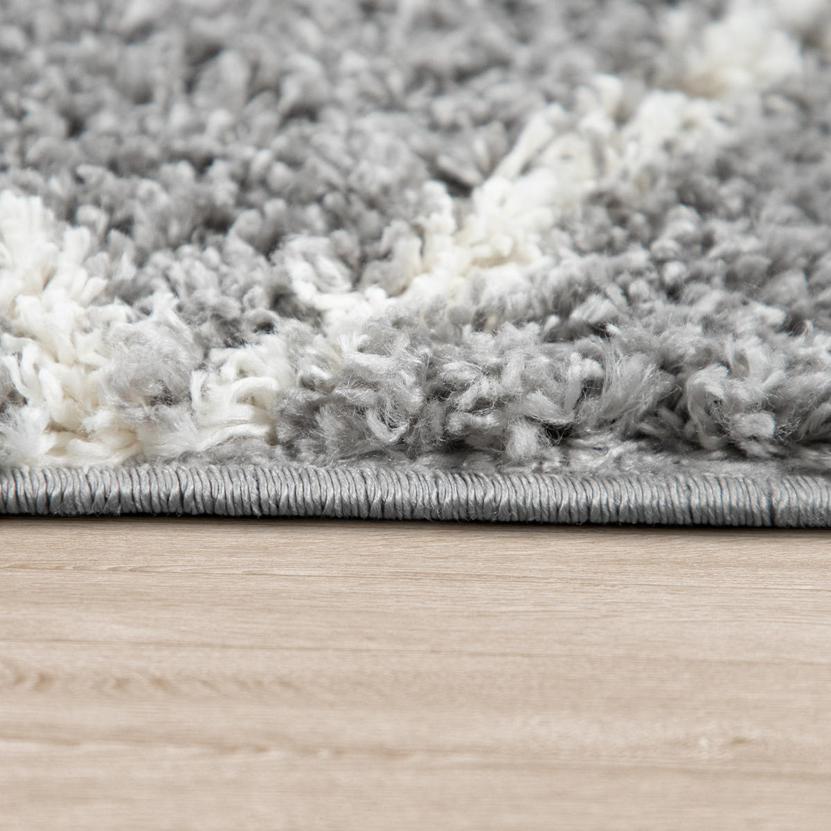 HOCHFLORTEPPICH 160/220 cm Kalmar 442 - Grau, Textil (160/220cm) - Paco Home