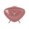 WECKER Triangle 11.4/11.4/9.3 cm - Pink, Metall (11.4/9.3/11.4cm) - Karlsson