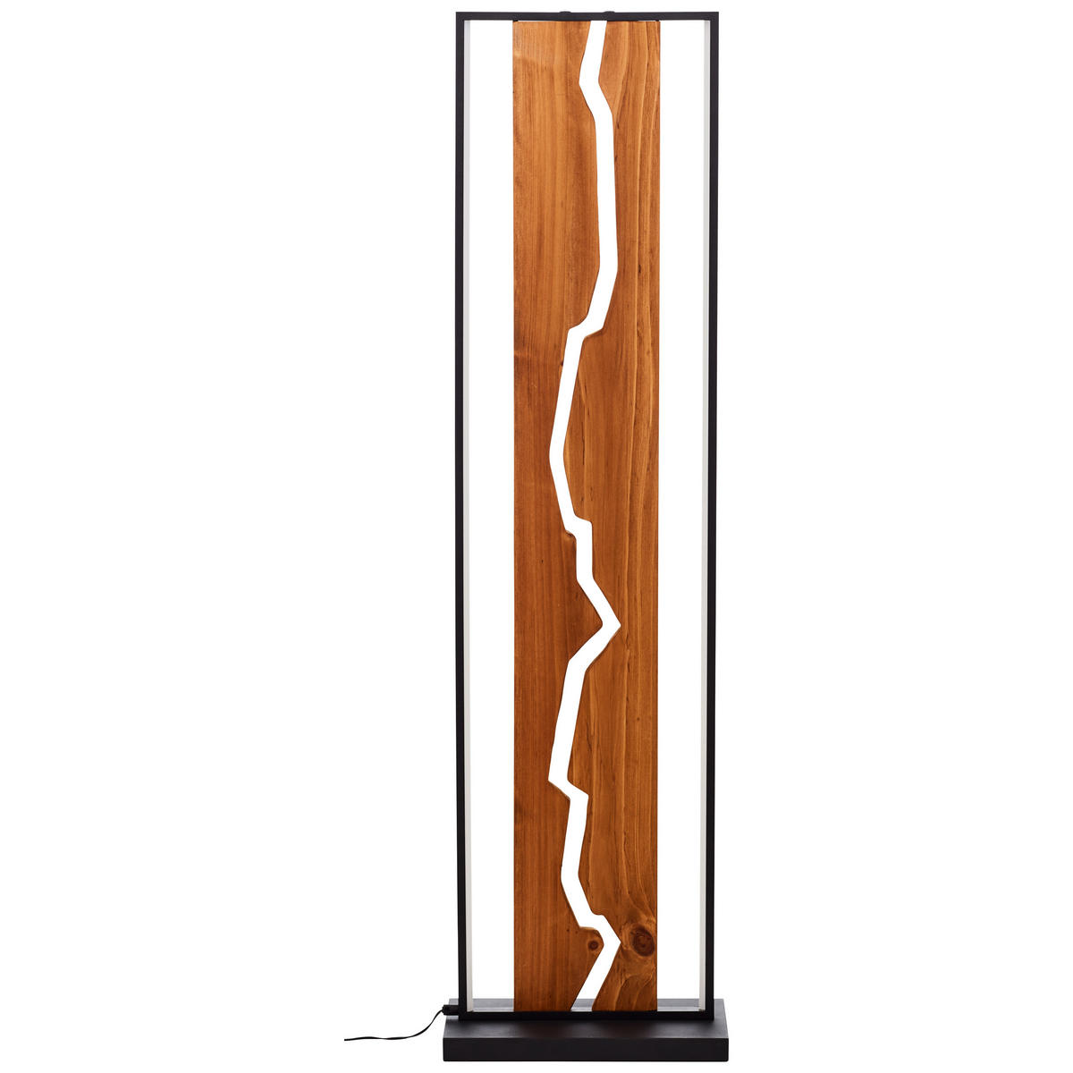 STEHLAMPE Thunder G80111/76 - Schwarz, Holz (15/33/120cm) - Brilliant
