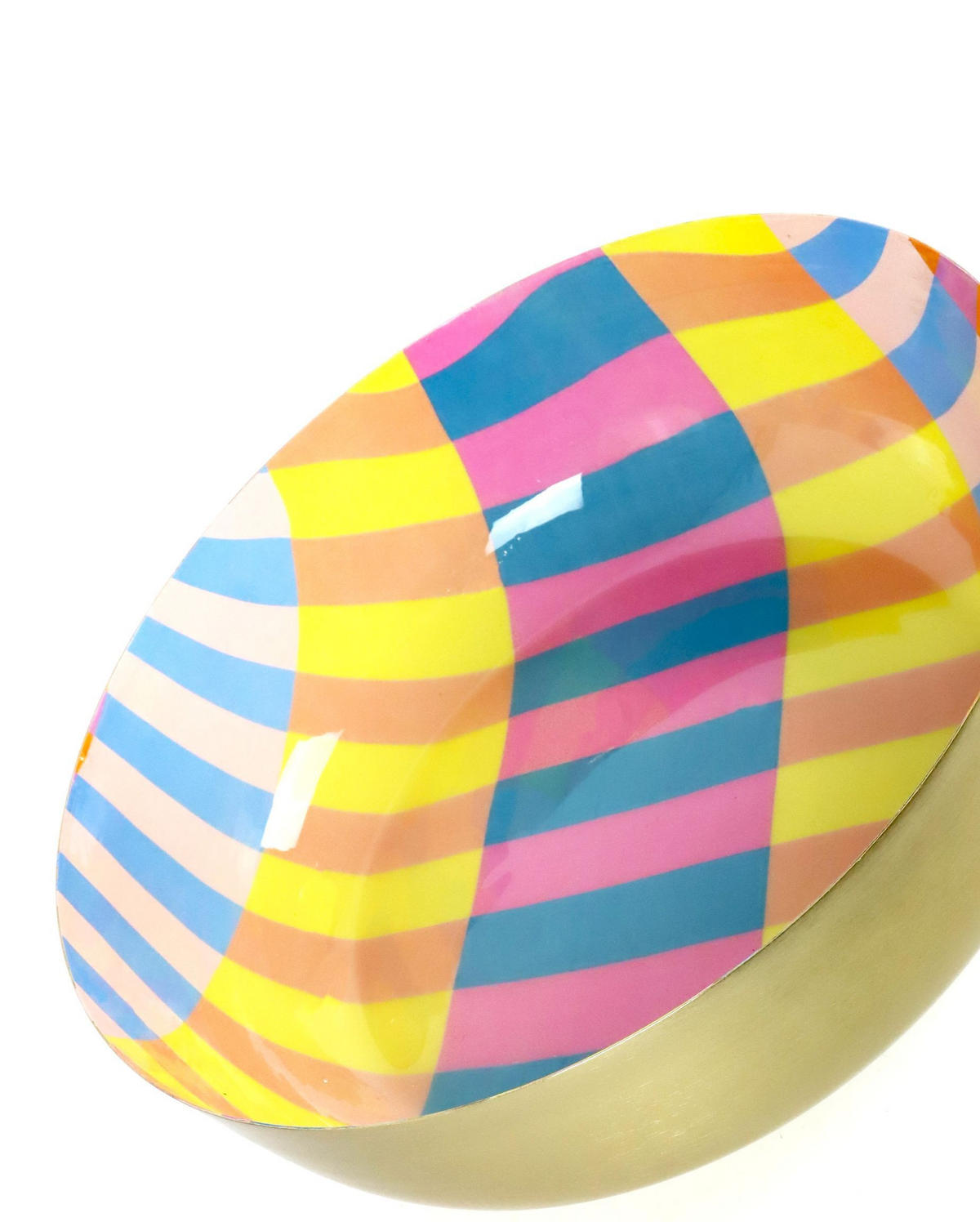 SCHALE Graphics Ø30 cm - Multicolor, Metall (30cm) - FURNARO