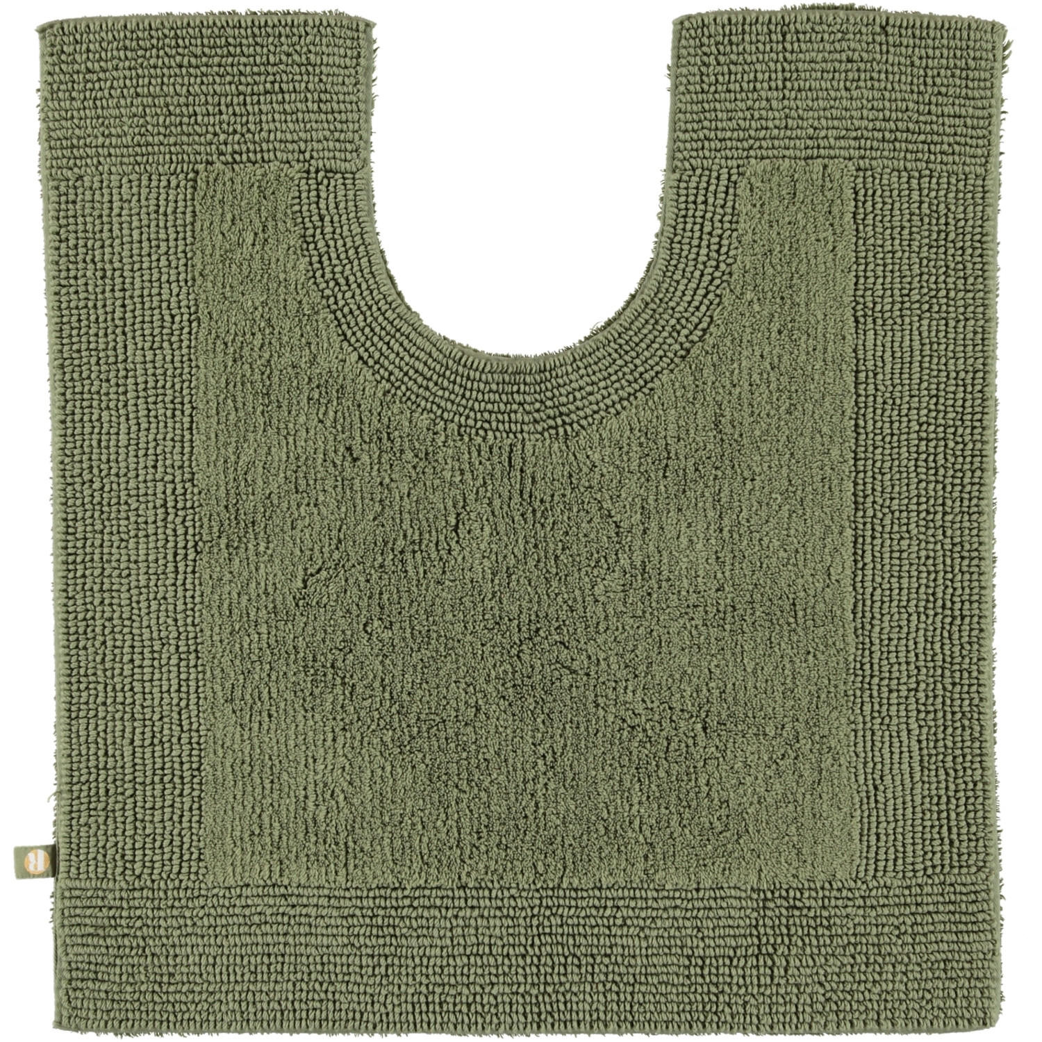 WC-VORLEGER PRESTIGE OLIVE - 404 - Grün, Textil (60/60cm) - Rhomtuft