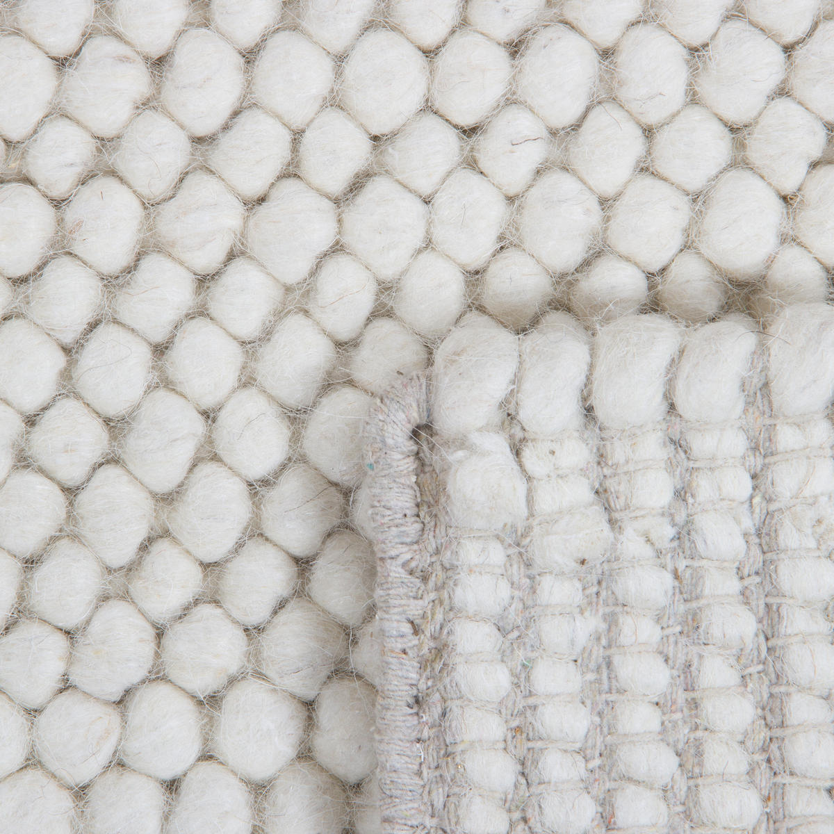 WOLLTEPPICH WOOLY 200/290 Ivory - Creme, Naturmaterialien (200/290cm) - Consilio Concept