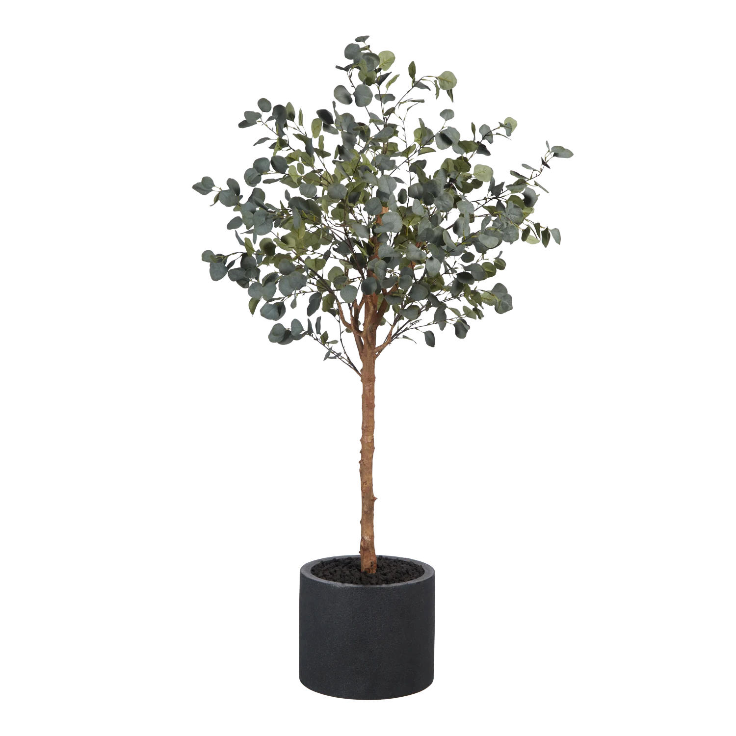 KUNSTBAUM Künstlicher Eucalyptus Baum - Parla 180 cm - Grün, Kunststoff (180cm) - aplanta