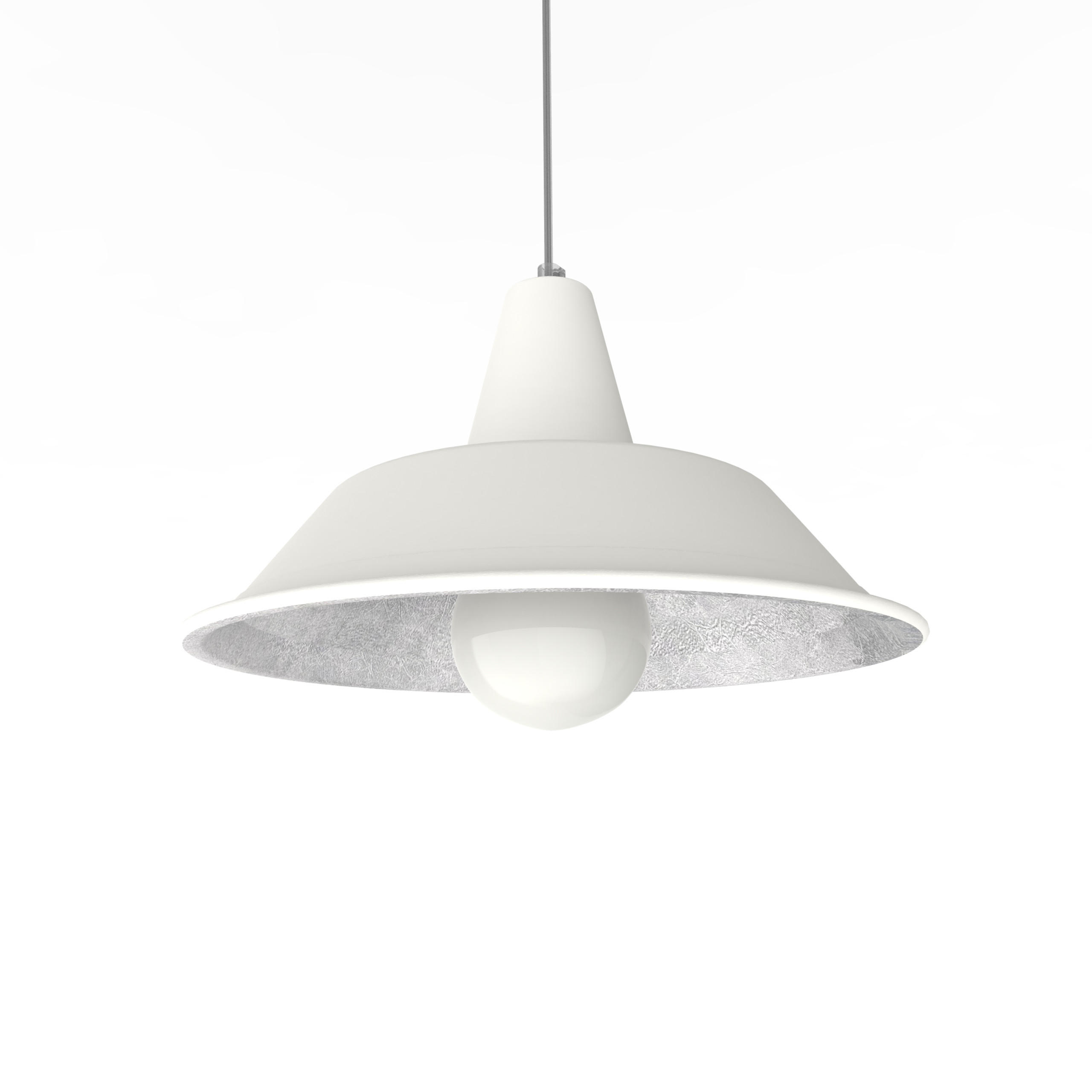 HÄNGELEUCHTE - Weiß, Metall (35/35/20cm) - Lumicom