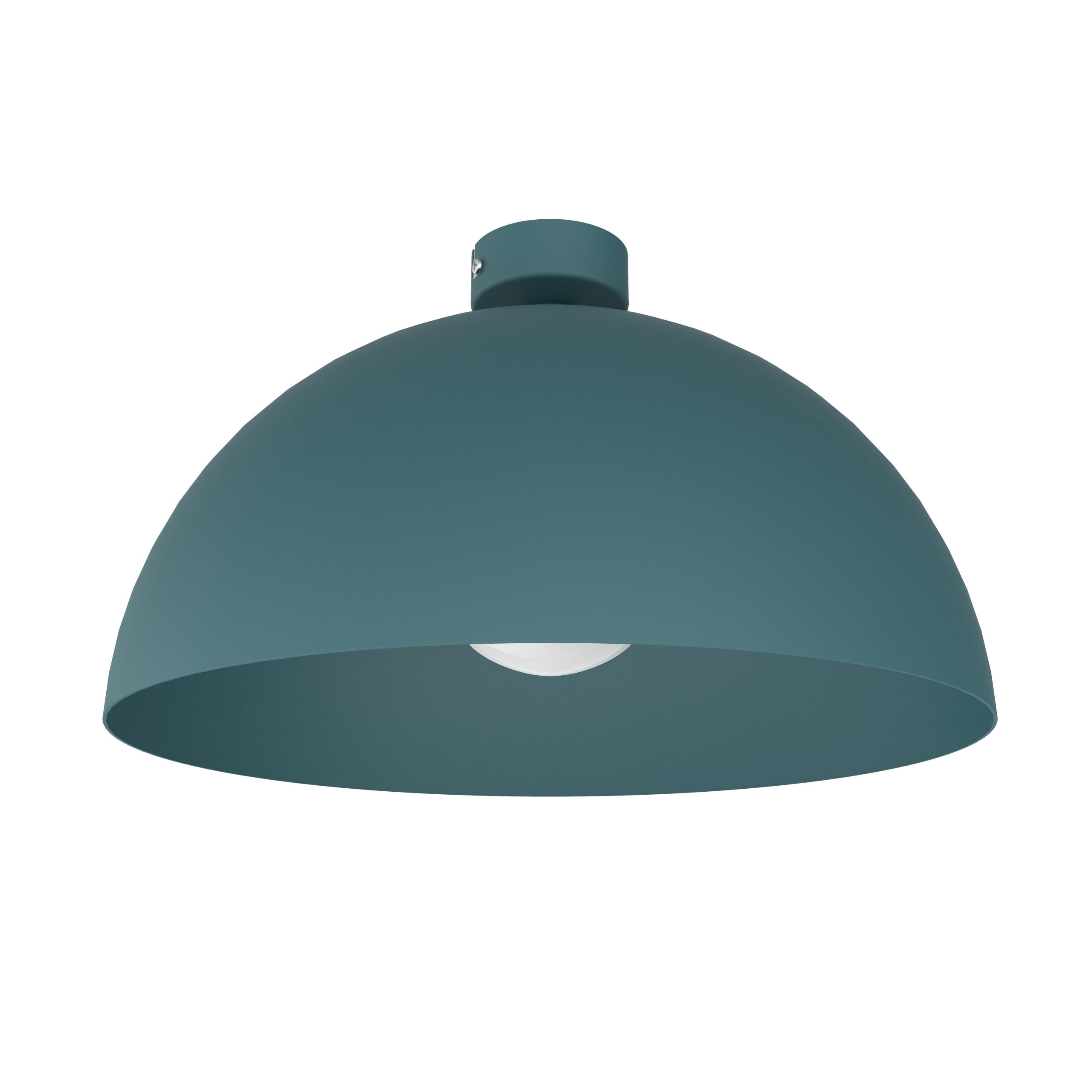 DECKENLEUCHTE Cassis - Blau, Metall (40/40/20cm) - Lumicom