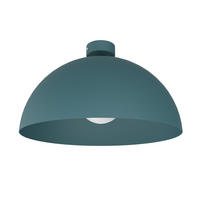 DECKENLEUCHTE Cassis - Blau, Metall (40/40/20cm) - Lumicom