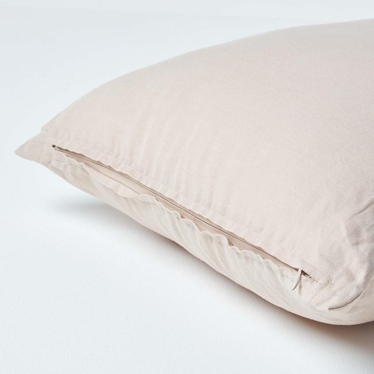 KISSENBEZUG Leinen - Beige, Textil (80/80cm) - Homescapes