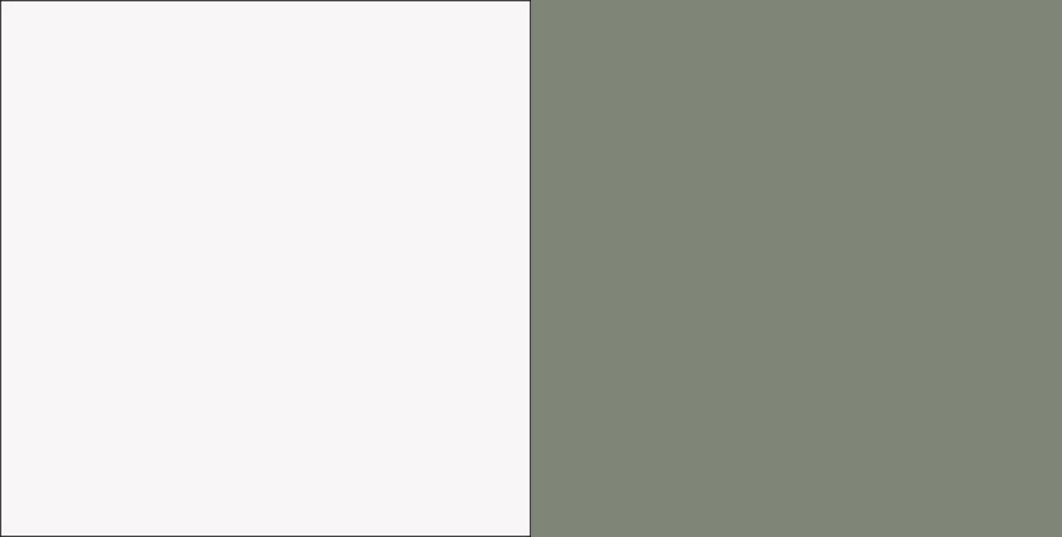 KÜCHENLEERBLOCK Oslo weiß matt / reed green matt 212cm / 392cm / 207cm 13-teilig mit Vollauszug (HETTICH InnoTech Atira) - Weiß/Grün, Holzwerkstoff/Metall (212/207/392cm) - Feldmann-Wohnen