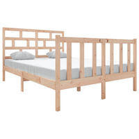 BETT Kilpatrick 145.5/195.5 cm - Braun, Holz (140/190cm) - Nettlife
