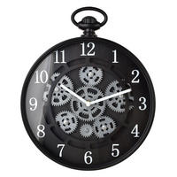 WANDUHR Ramsey Schwarz 30x37x5,5 cm Kunststoff - Schwarz, Kunststoff (5.5/37.5/30cm) - Mondex