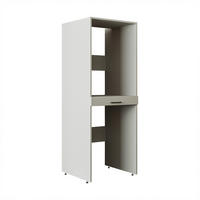 WASCHMASCHINENSCHRANK DUO-I 67cm Breit, 184cm Hoch - Beige, Holzwerkstoff (67/184/67cm)