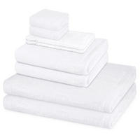 FROTTIERSET Premium 8-teilig - Weiß, Textil (50/100cm) - Ross