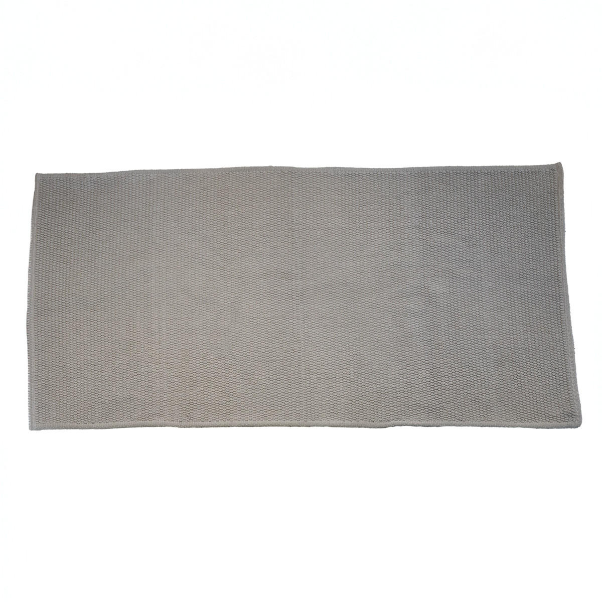 BADVORLEGER aus Baumwolle 60x110cm, grau - Grau, Textil (120/60cm) - Giga Meubel