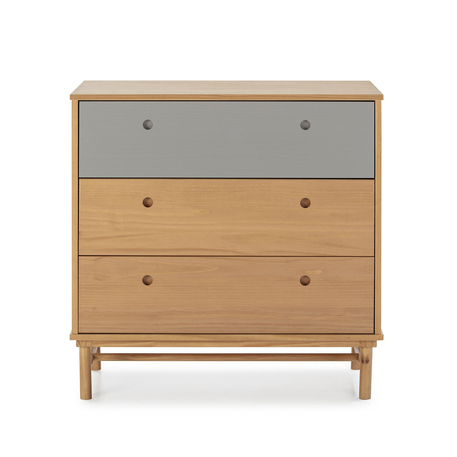 KOMMODE 80/82/40 Magnus - Wildeiche, Holz (80/82/40cm)