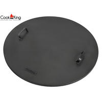 DECKEL mit Rand 81,5cm - Rostfarben, Metall (81.5/81.5cm) - Cook King