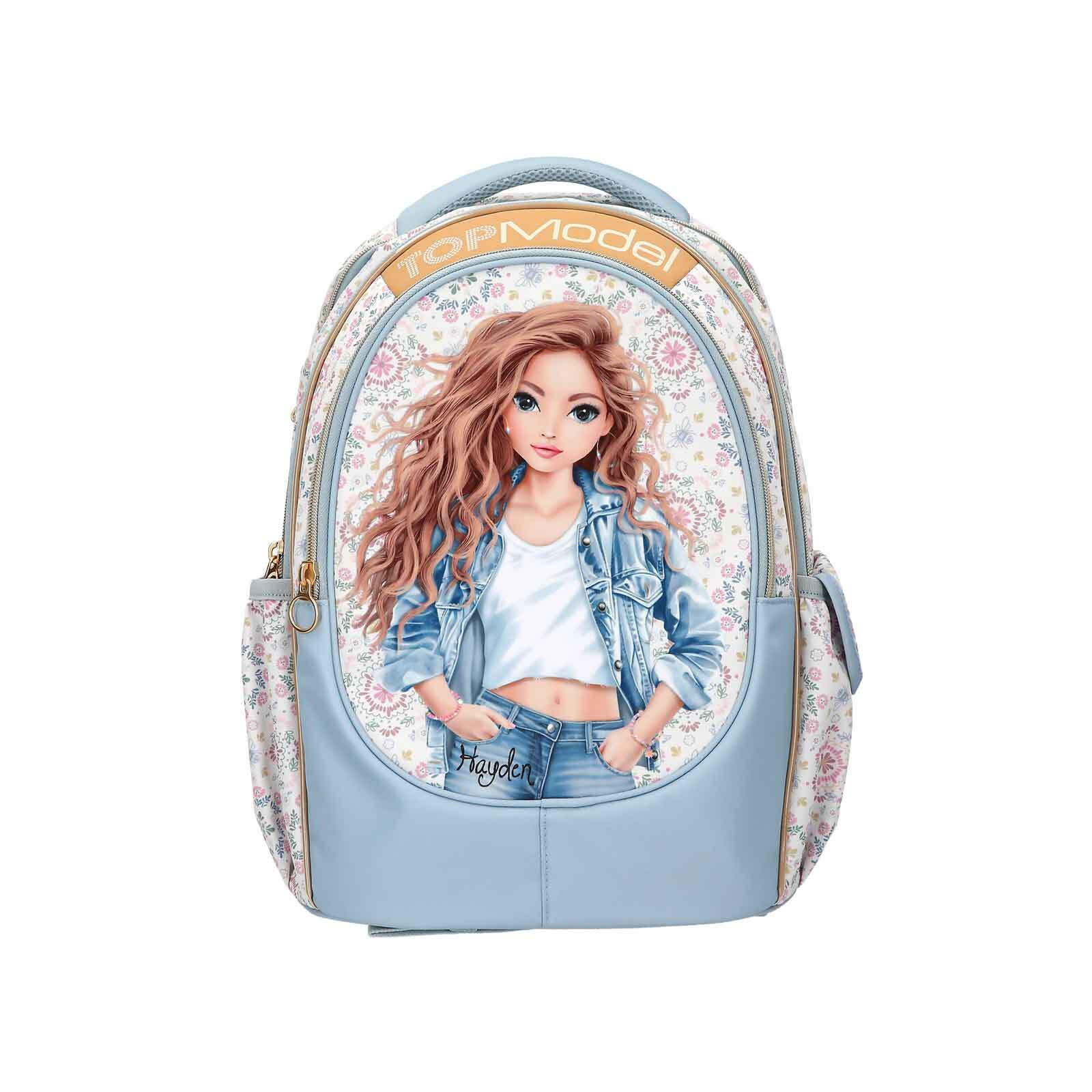 SCHULRUCKSACK FESTIVAL FUN TOPModel hellblau 25 x 34 x 43 cm - Hellblau, Textil (34/25cm) - Depesche Germany