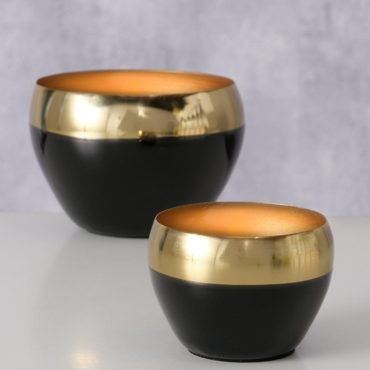 TEELICHTHALTER Metall Malva Ø 8-12 cm - Multicolor, Metall (12/8.5/12cm) - Boltze Home