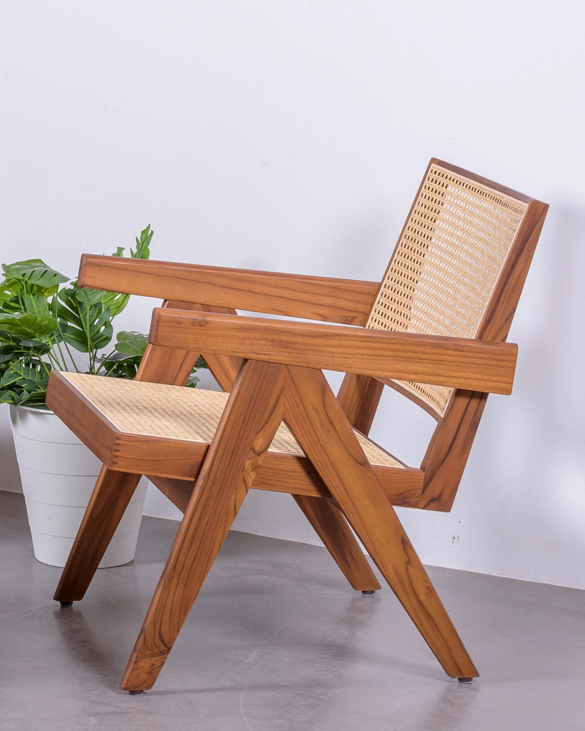 SESSEL Teakfarben - Teakfarben, Holz (59/70/58cm) - Nest Dream