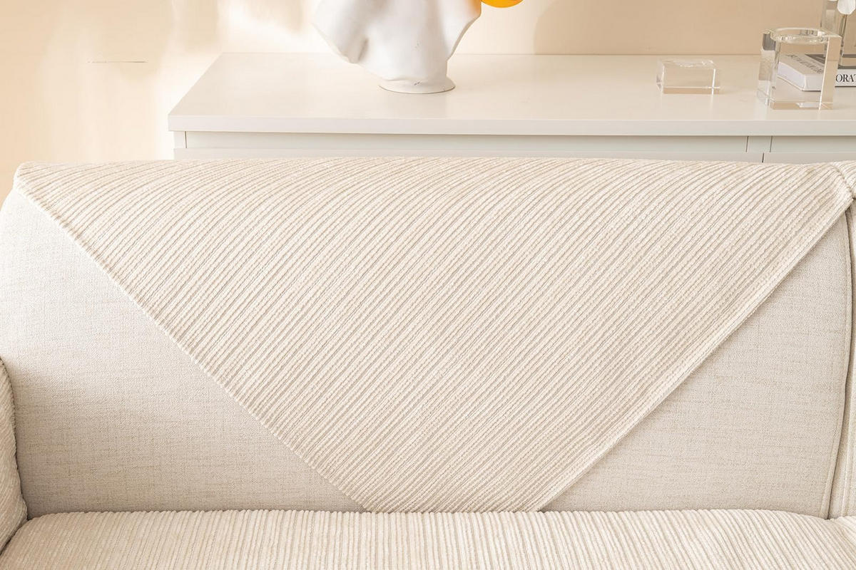 SOFAÜBERWURF Beige 1 Stück - Ecru, Textil (70/180cm) - Kaket