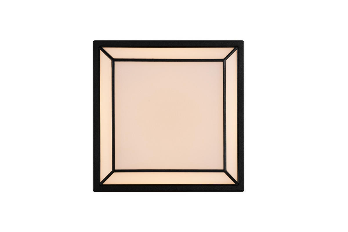 WANDLEUCHTE Oliver - Schwarz - 17.5/17.5/17.5 cm - Schwarz, Kunststoff (17.5/17.5/17.5cm) - Nordlux