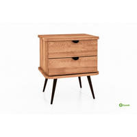 NACHTTISCH LINA - Kernbuche, Holz (50/57/41cm) - byoak