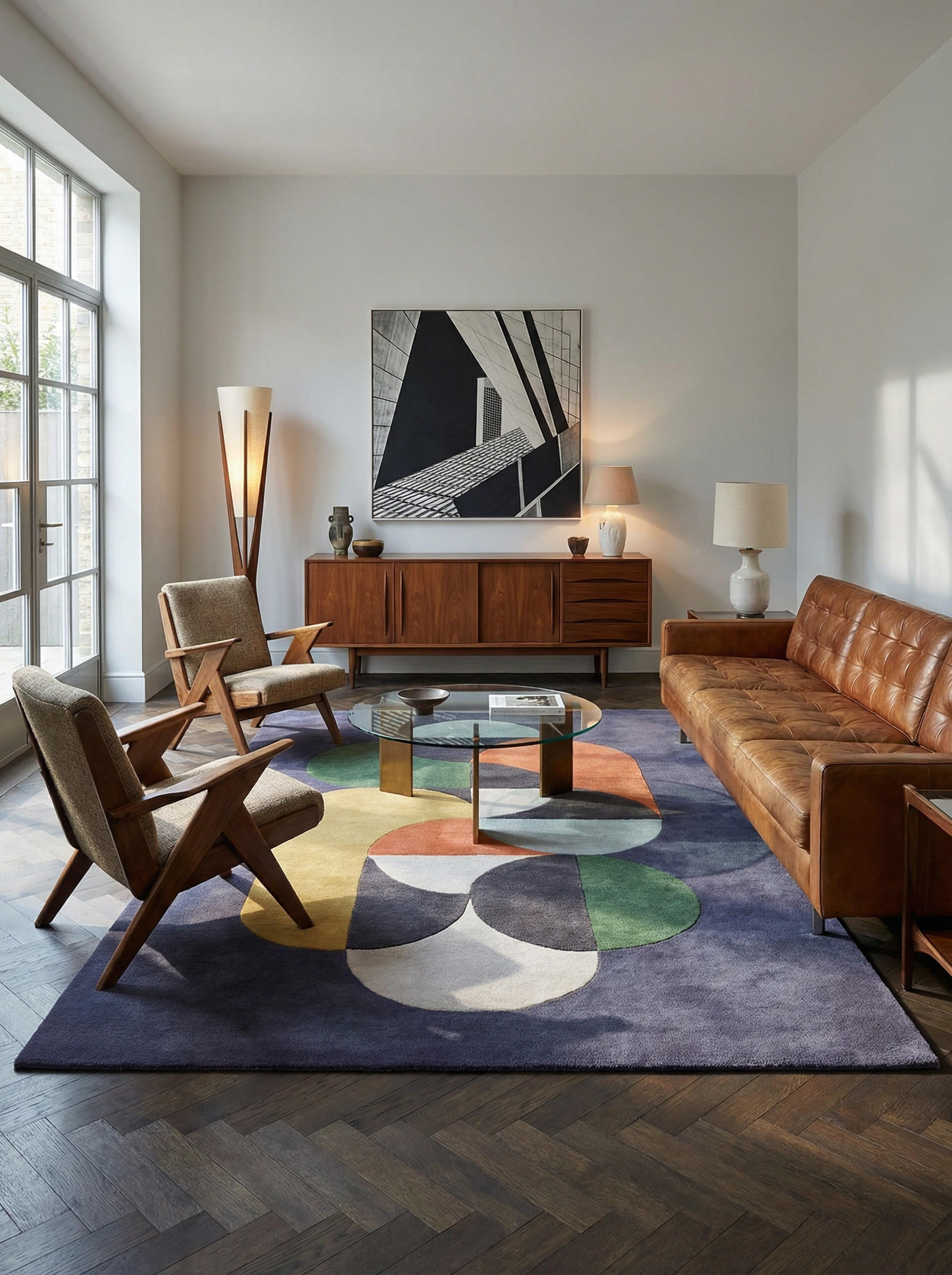 Thumbnail - Kadima Design Teppich, Mehrfarbig, Textil, Grafikmuster, Rechteckig, 160x230 cm, in verschiedenen Größen erhältlich, Tep...