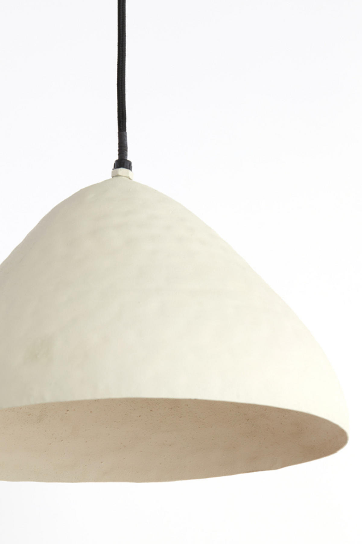 HÄNGELAMPE Elimo Weiß Ø32/20 cm - Weiß, Metall (32/32/20cm) - Light & Living