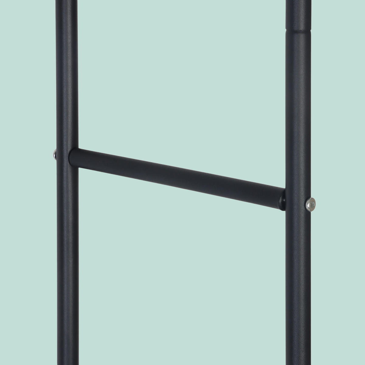 KLEIDERSTÄNDER - Schwarz, Kunststoff/Metall (110/148/55cm) - Relaxdays