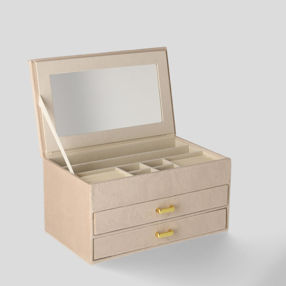 SCHMUCKKÄSTCHEN Bonie - Beige, Kunststoff (15/13/24.7cm) - home&you