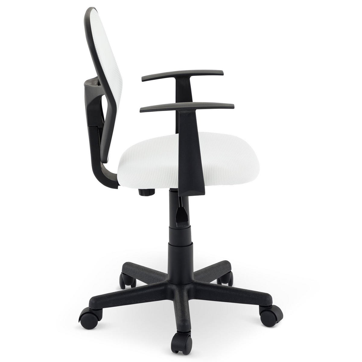 KINDERDREHSTUHL STUDIO - Weiß, Textil (53/92/52cm) - IDIMEX