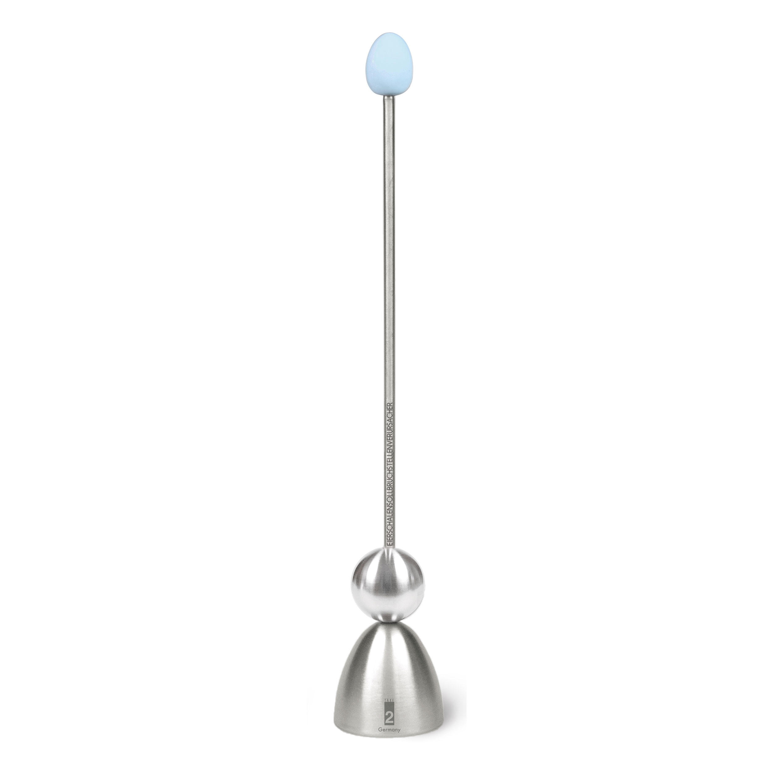 EIERSCHALENSOLLBRUCHVERURSACHER Clack Retro Edition 2, Hellblau - Blau, Metall (4.5/29.5/4.5cm) - Take2