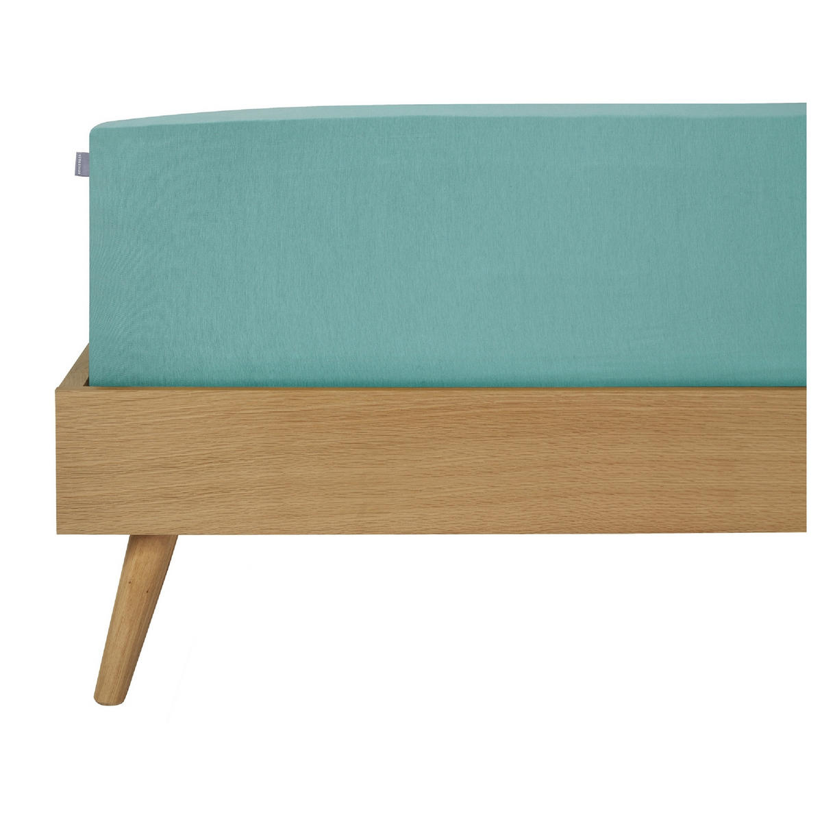 SPANNBETTLAKEN Jessi - Edeljersey - 100 x 200 cm - Mint - Mintgrün, Textil (100/200cm) - SCHIESSER