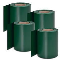 SICHTSCHUTZSTREIFEN grün 4er-Set - Grün, Kunststoff (3500/19cm) - Juskys