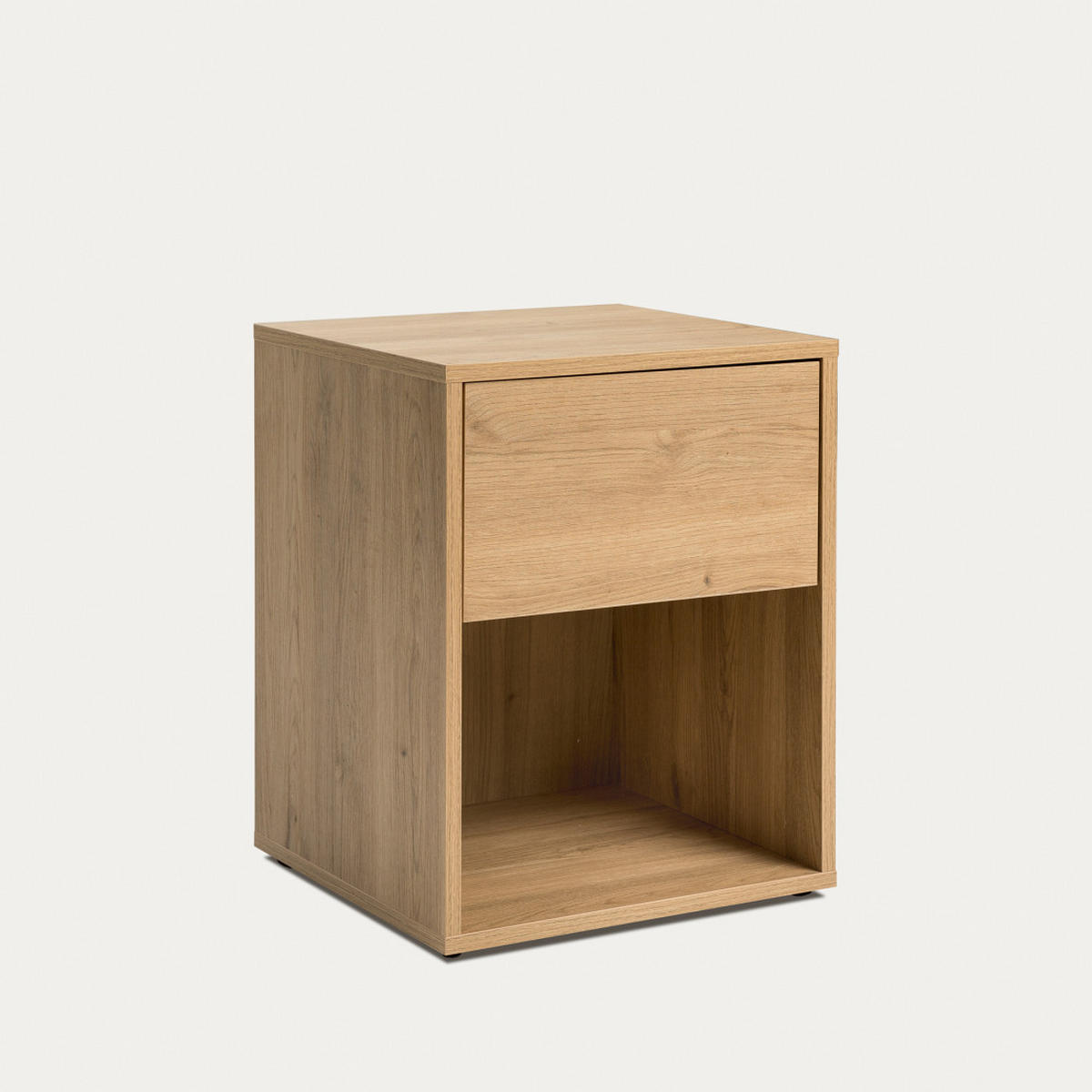 NACHTTISCH Hegas Natur 42 cm x 53.1 cm - Braun, Holzwerkstoff (42/53/40cm) - Kenay Home