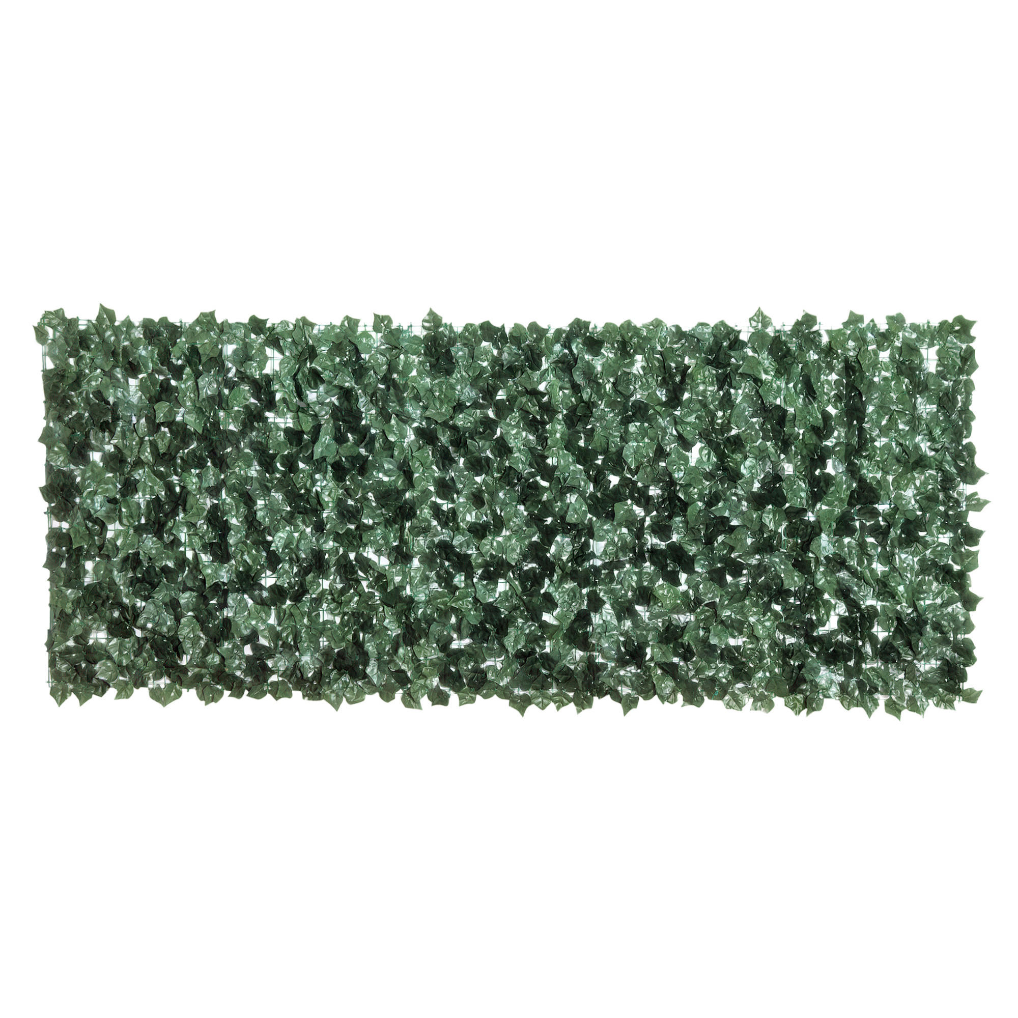 KUNSTHECKE DE-13898 2,4x1 m mit UV-Schutz Grün - Dunkelgrün, Kunststoff (100/240cm) - ComfortXL