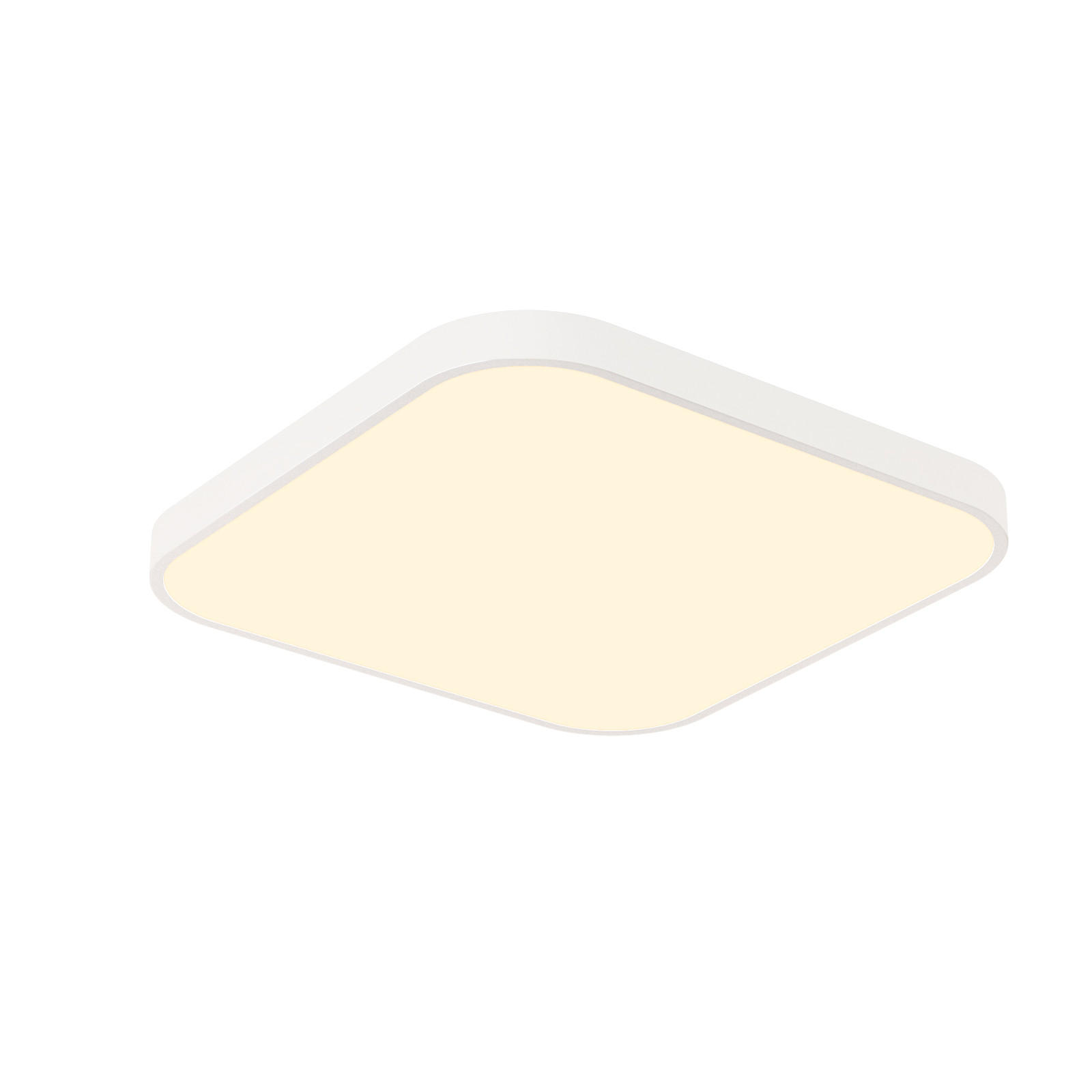 LED-DECKENLEUCHTE Leipzig 3000K-Warmweiß 27/27/3 cm - Weiß, Kunststoff (27/27/3cm) - Nettlife